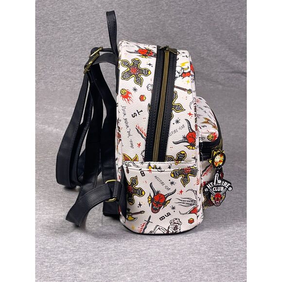 Loungefly Stranger Things Hellfire Club Mini Backpack - Picture 5 of 9